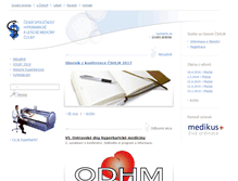 Tablet Screenshot of cshlm.cz